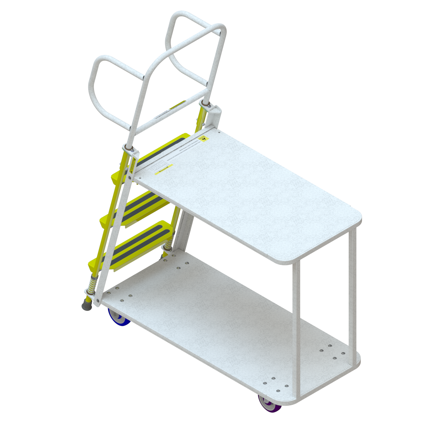 Trash Can Cart | Platforms and Ladders