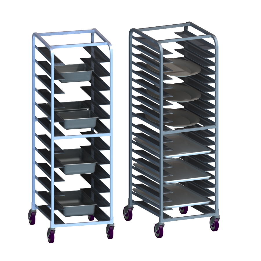 Pan Storage Racks, Shelving, Racks & Carts