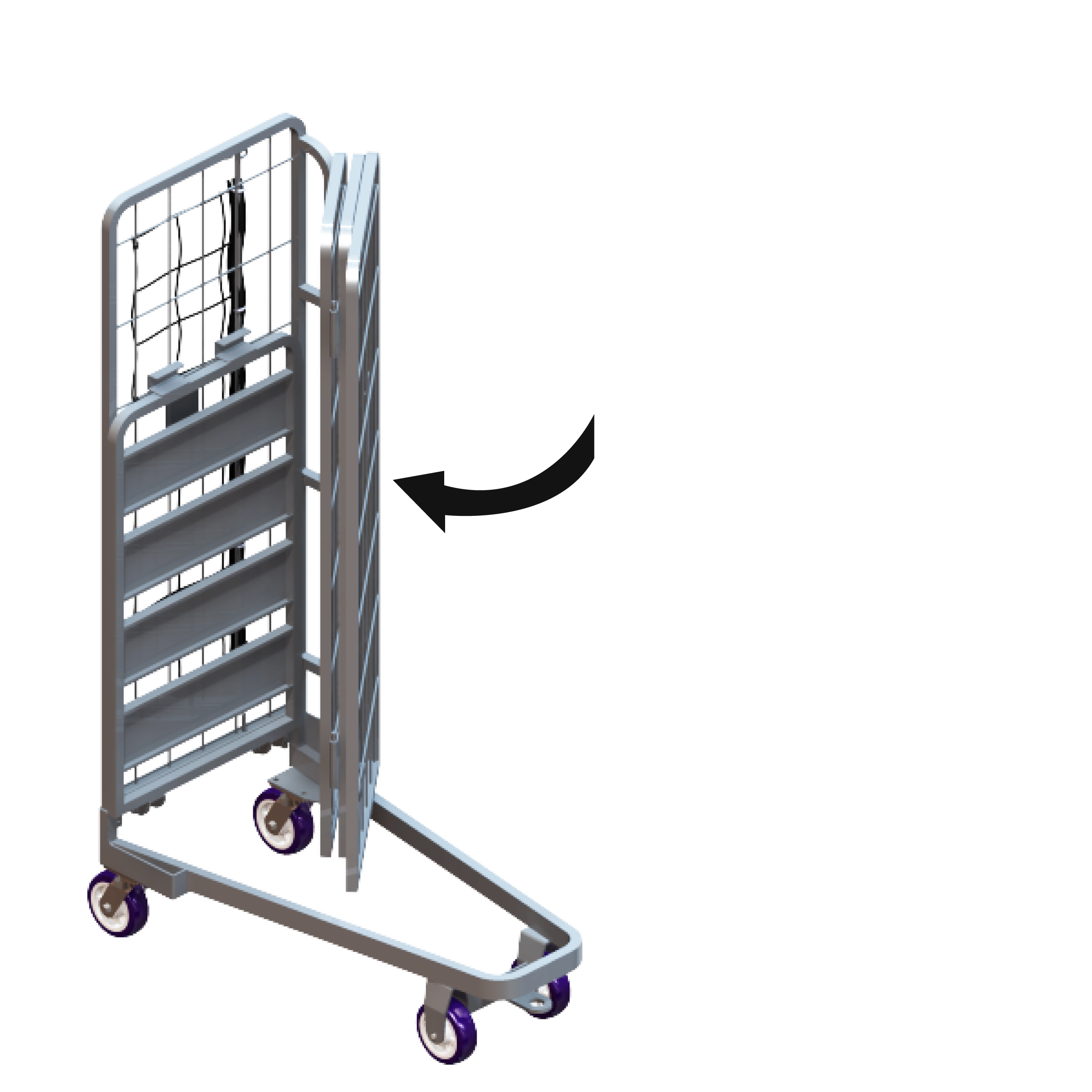 Rolltainers distribution cart Warehouse cart