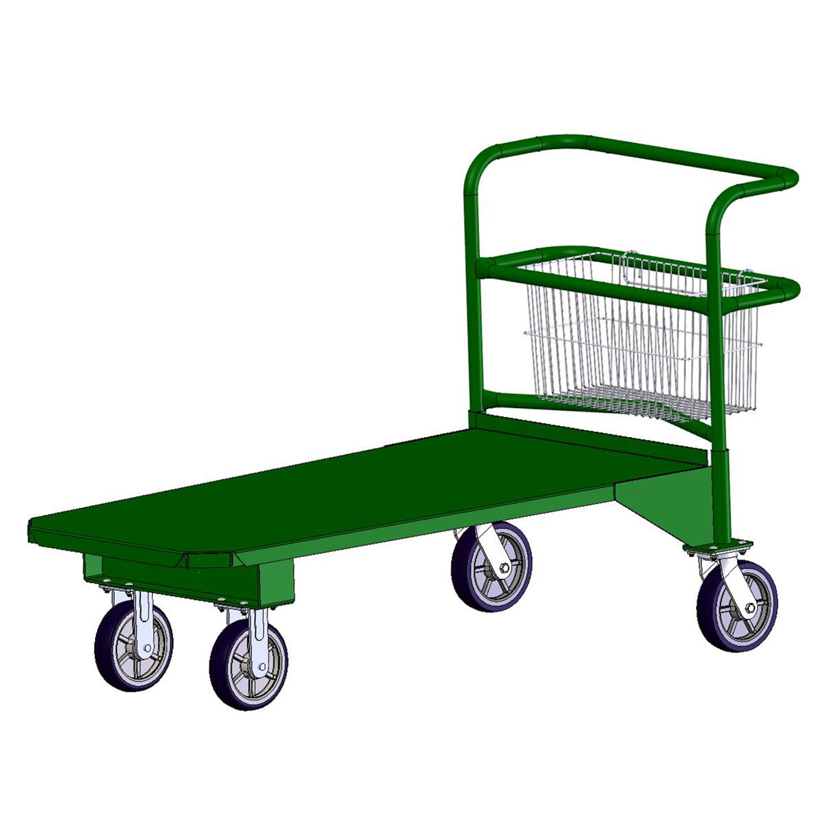 Nesting Carts distribution cart industrial cart material handling