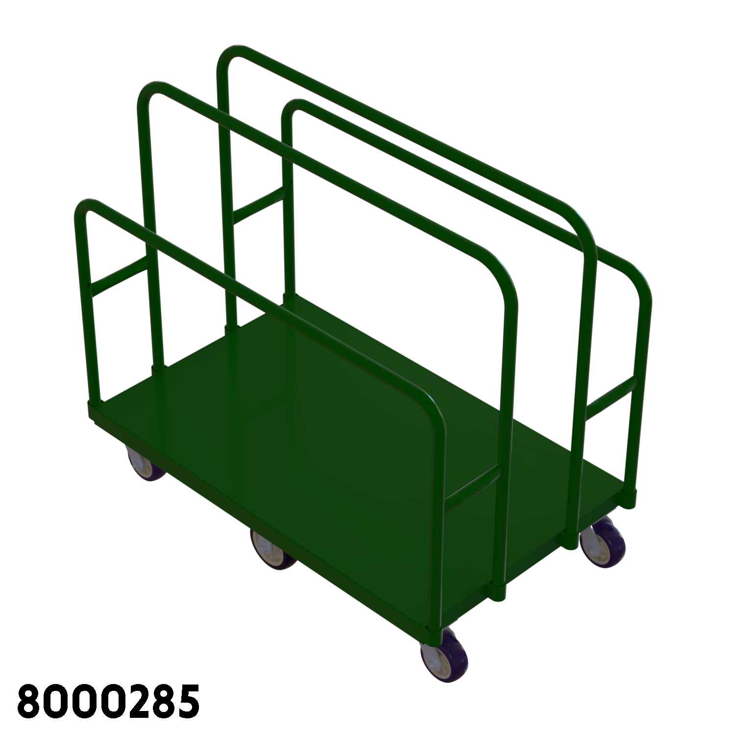 Green Lumber Cart | National Cart Lumber Cart material handling cart