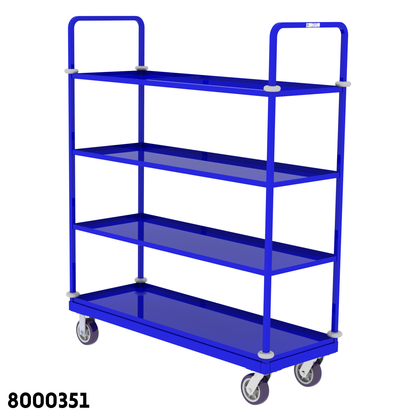 4 shelf INDUSTRIAL CARTS picking cart material handling stock cart