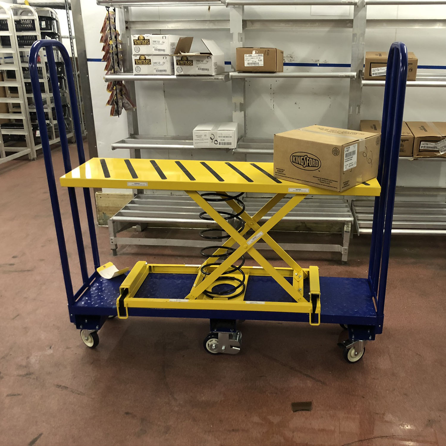 Self leveling carts national cart