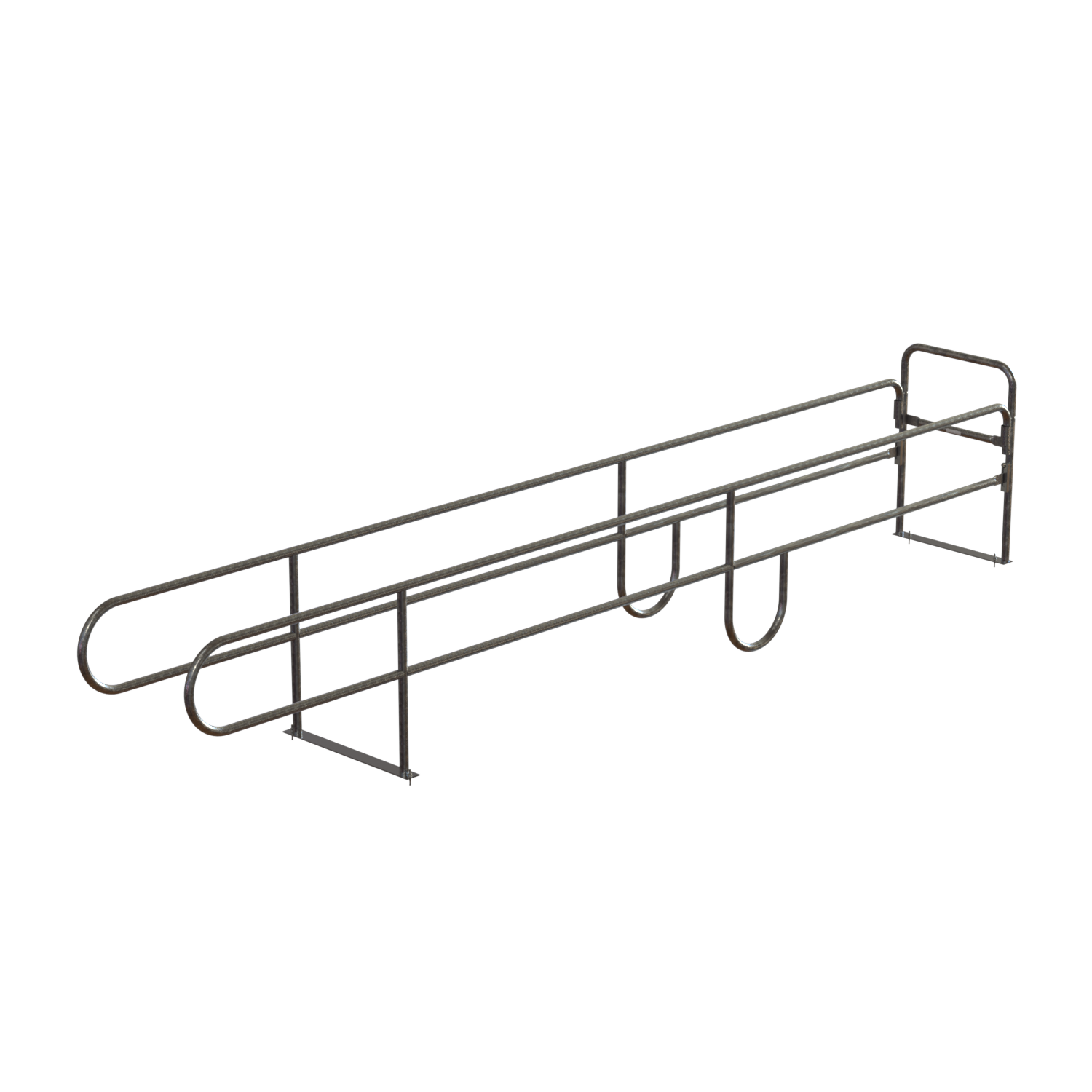Shopping Cart Corrals Cart Corral cart rack parking lot corral customer cart collection galvanized mechanical steel tubing and hot-dipped galvanized base plates shopping carts cart return Single cart corral double cart corral single corral double corral carriage storage single entry double entry through corral cart corral signage bi-directional