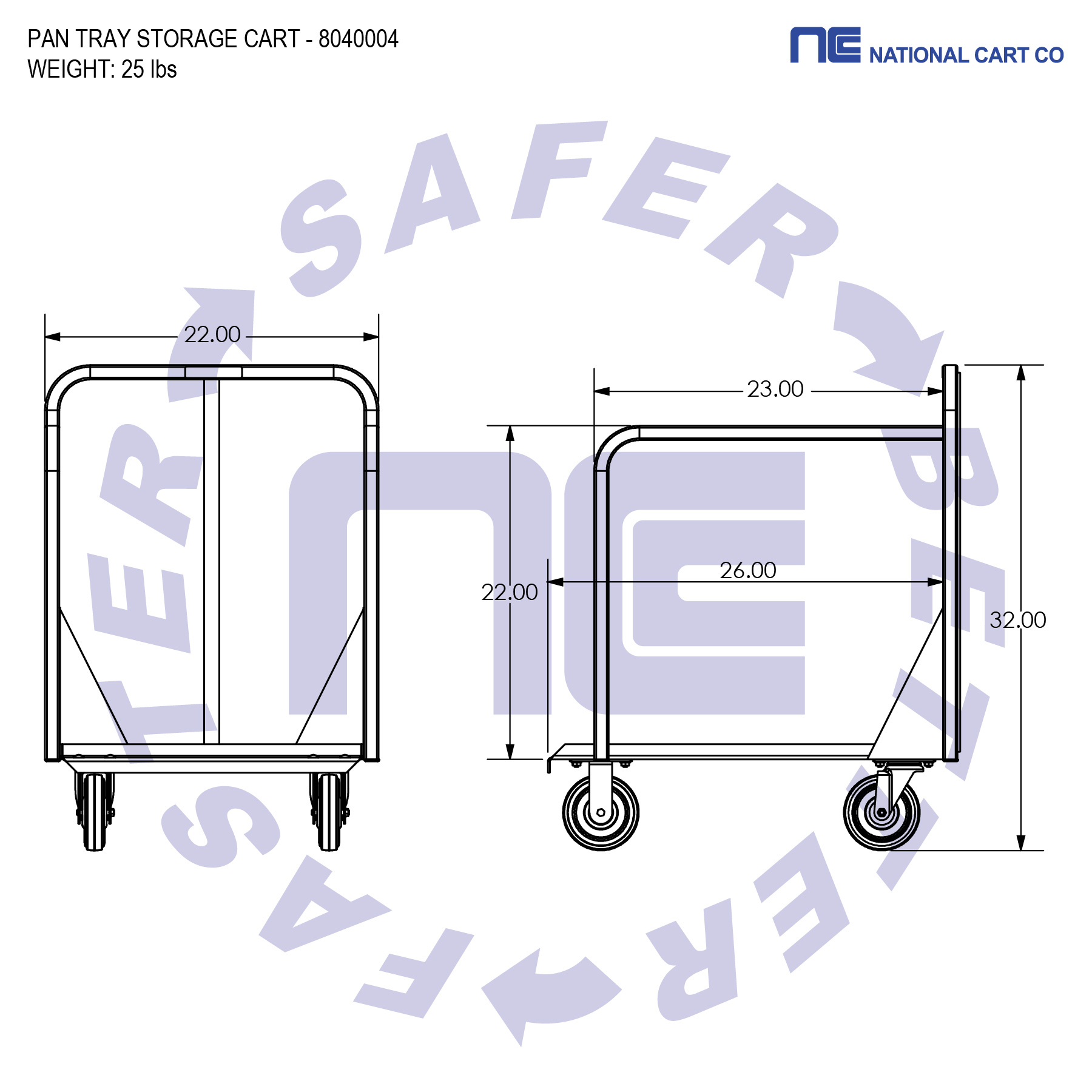 NSF certified Pan Tray Storage Carts kitchen cart bakery cart restaurant cart