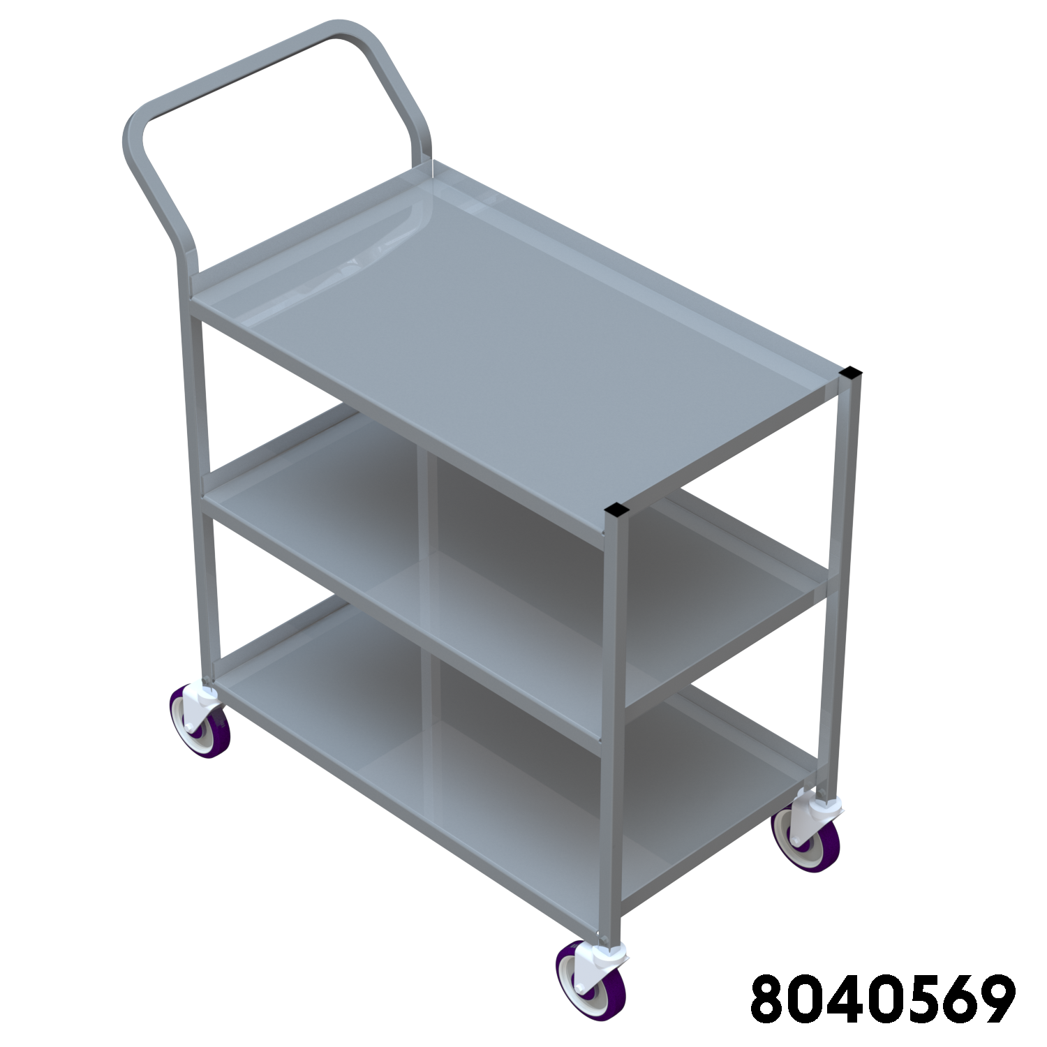 20 Tier Pan Rack - Heavy Duty, Bun Pan Sheet Rack, NSF Certified with Wheels