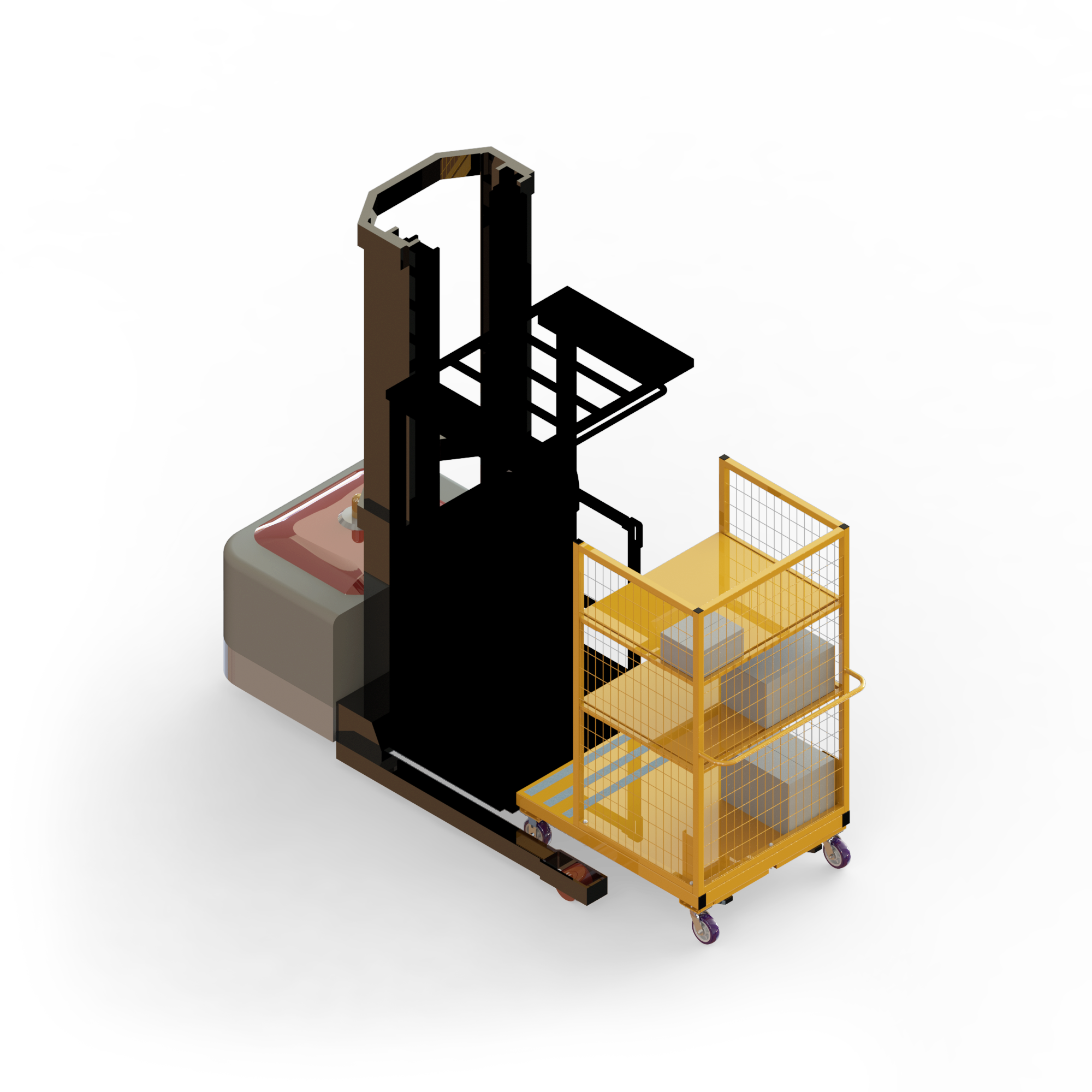 order picker forklift