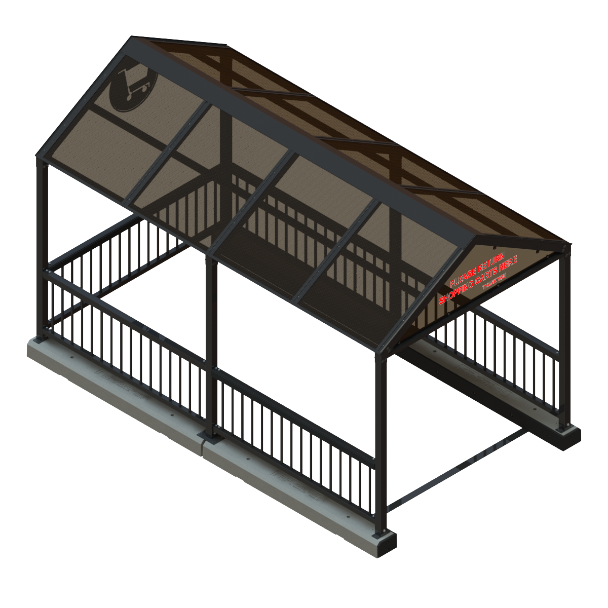 Shopping Cart Corral for Sale | National Cart Products