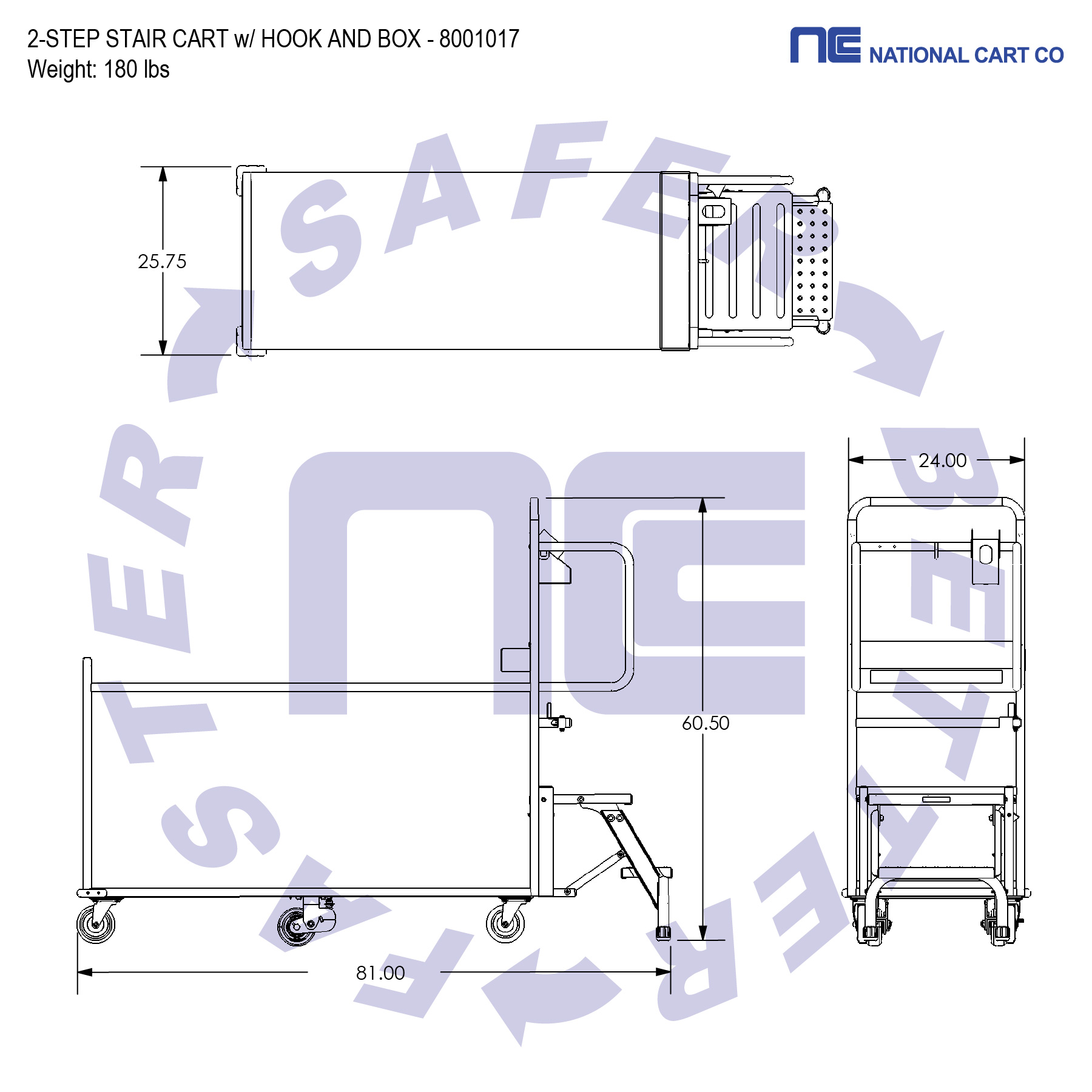 2 step stair cart Ladder Cart, Ladder Picking Cart, picking cart, ecom cart, ecommerce cart, ecommerce picking cart, step cart, step picking cart, two step cart, 2 step cart