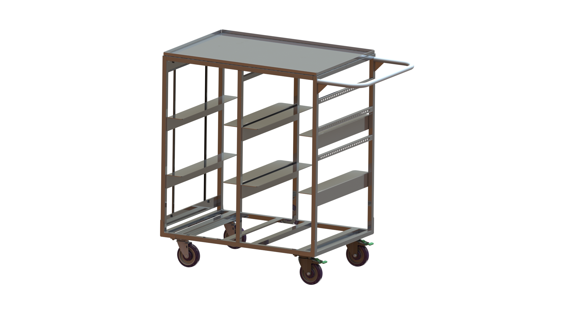 Tote pick Cart | National Cart Co. Picking Cart distribution fulfilment