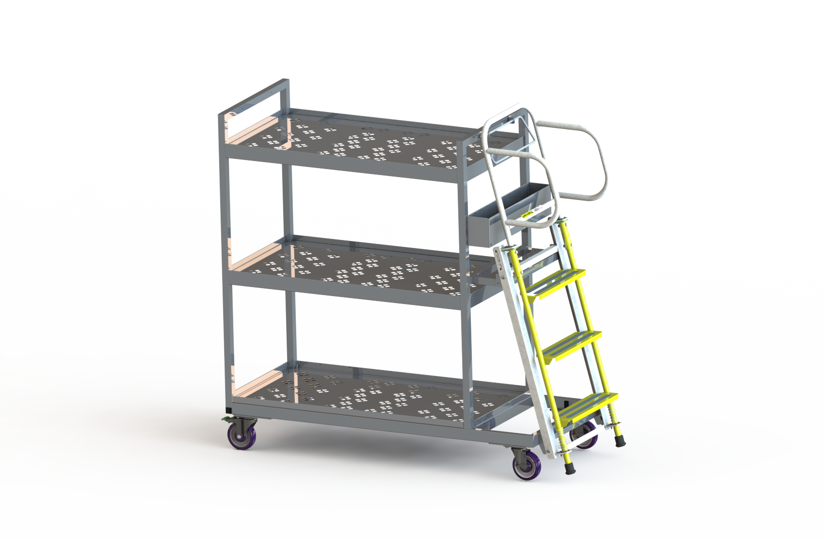 Picking Ladder Cart | National Cart