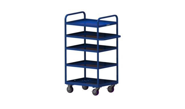 5 Shelf Utility Cart | National Cart