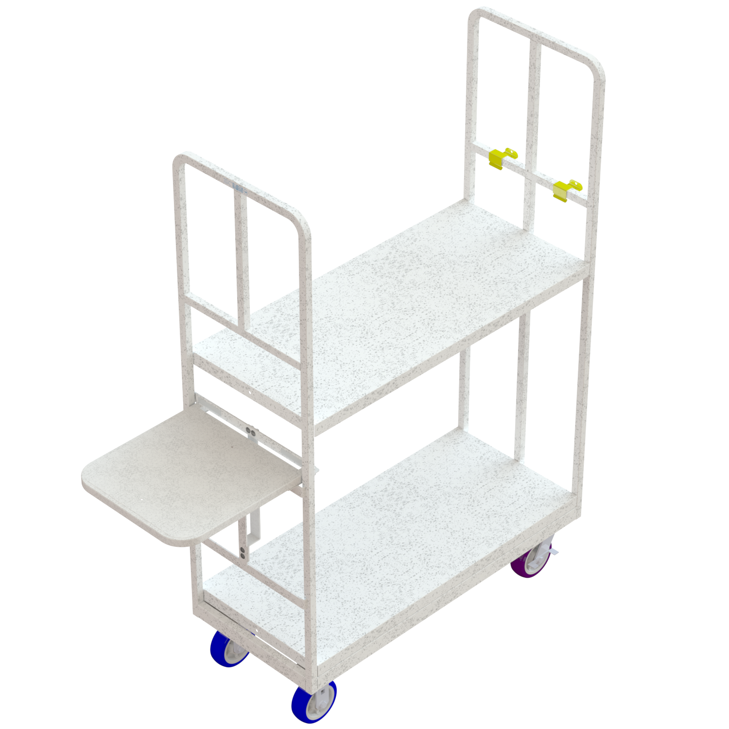 Stock Cart With Shelf industrial cart material handling fulfilment cart shelf cart