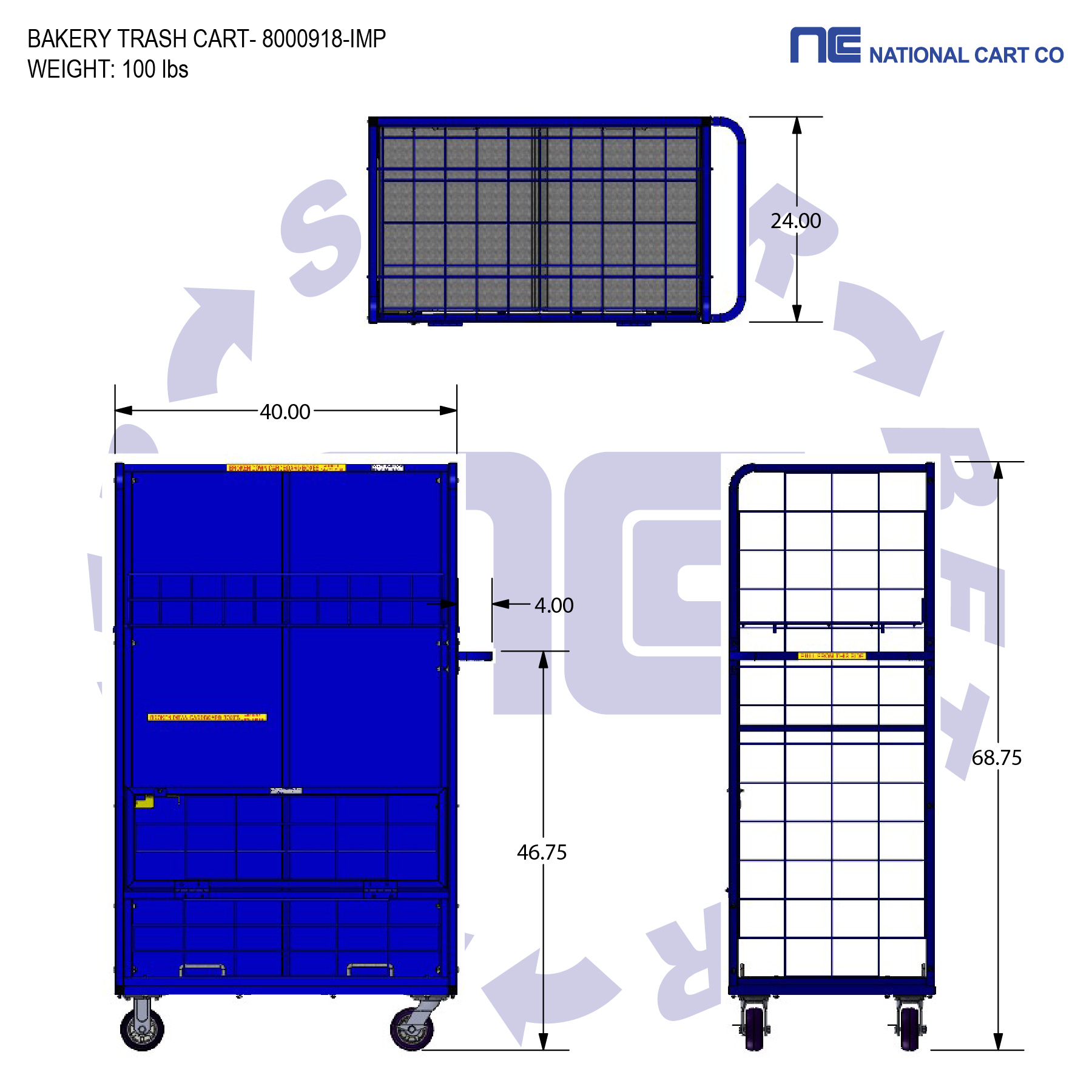 45_Degree industrial cart picking cart material handling distribution cart fulfillment cart