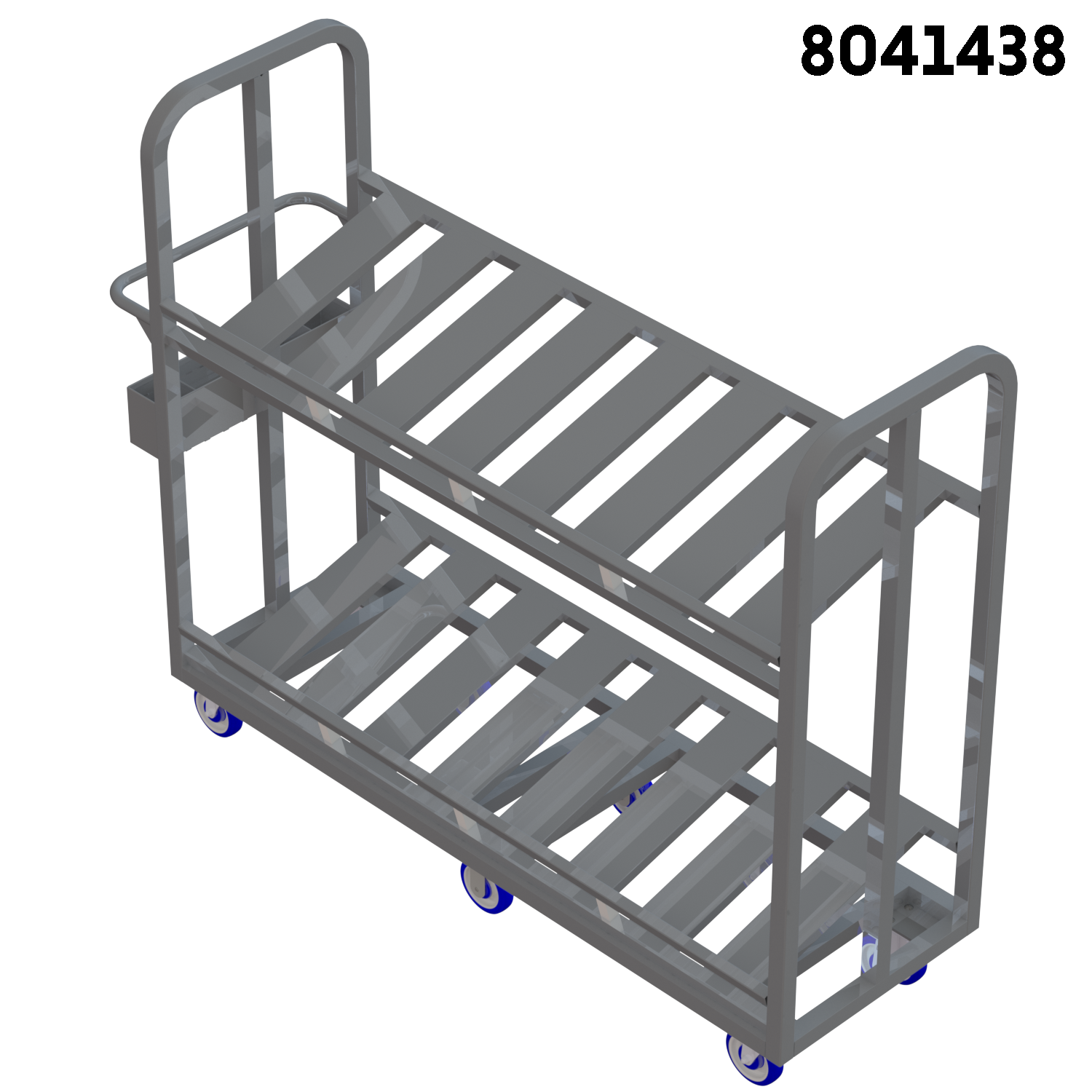 Two Shelf Slant Cart Picking Cart Material handling INDUSTRIAL CARTS, picking cart | National Cart picking Utility Cart, Distribution Cart, ecom cart, ecommerce cart, ecommerce picking cart, picking cart, grocery cart, grocery picking cart, department store cart, beverage cart BACK STOCK CARTS Picking Cart Rolltainer, order picker cart, order picking cart, tote cart, 2 shelf cart, two shelf cart, replacement cart, Slant cart