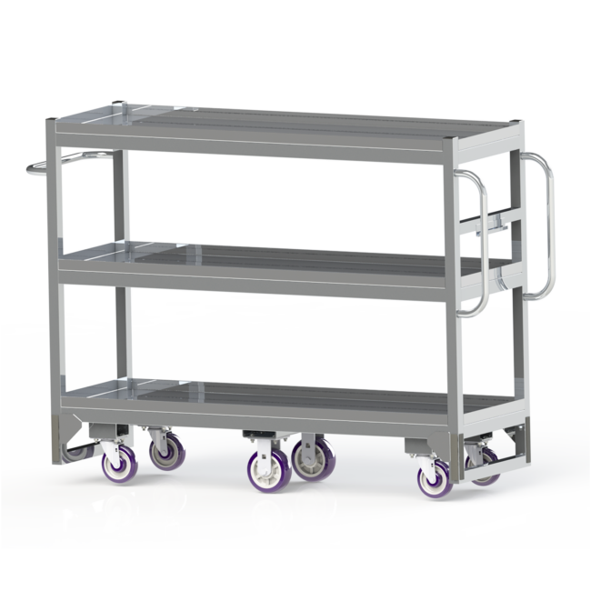 Utility Cart with 3 Shelves picking cart Three Shelf Distribution Cart picking cart 3 shelf picking cart, 3 shelf Picking Cart, picking cart, ecom cart, ecommerce cart, ecommerce picking cart, picking cart,