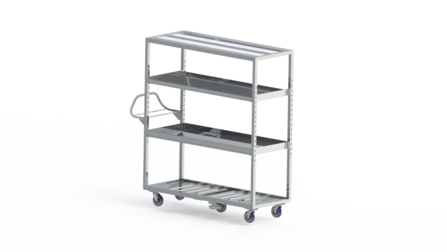 Aluminum Picking Cart | National Cart