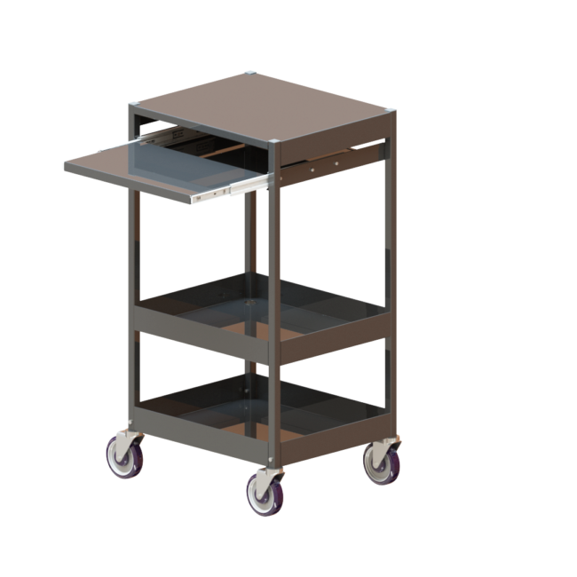 Mobile Cart with Keyboard | National Cart