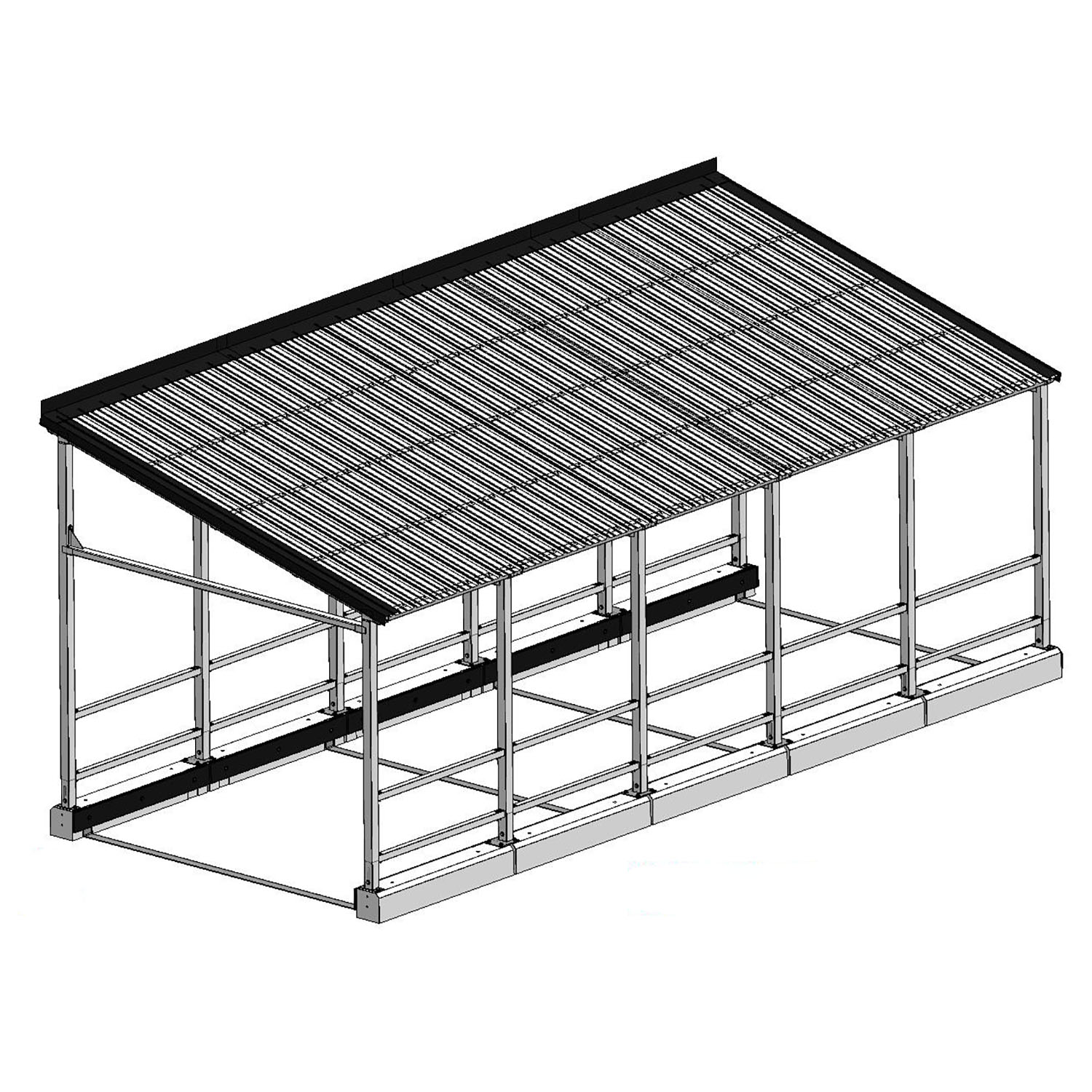 Lean To Cart Corral | National Cart
