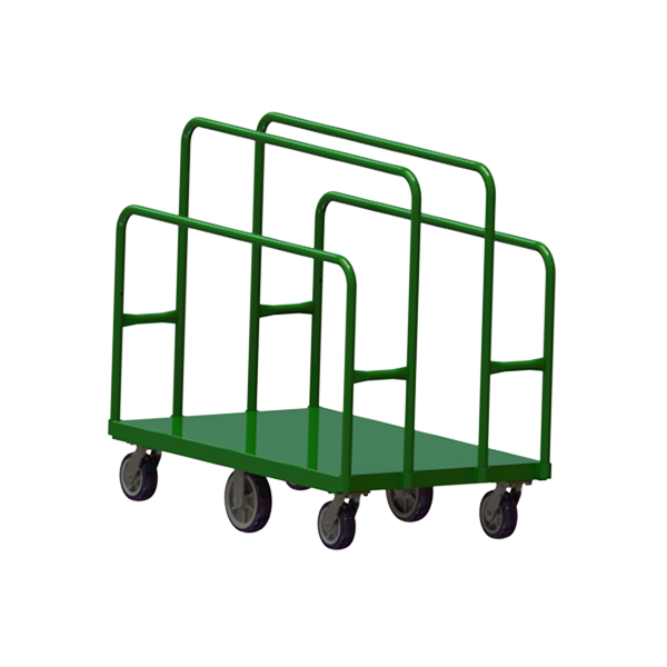 Green Lumber Cart | National Cart Lumber Cart material handling cart