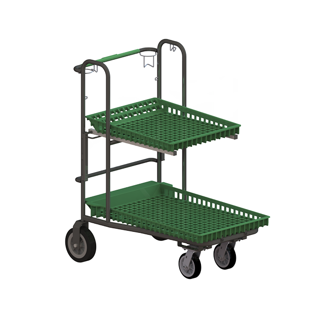 Plastic Deck Garden Cart | National Cart