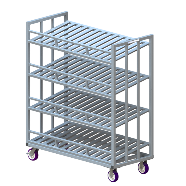 4-Shelf Pick Cart