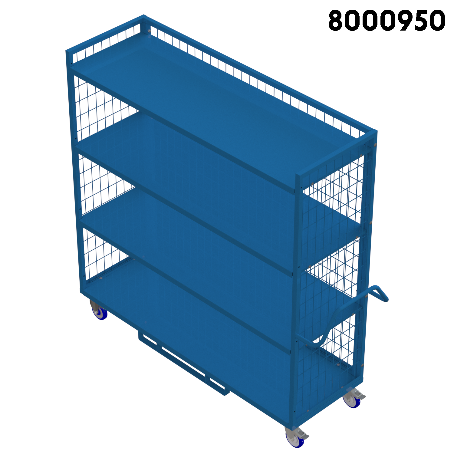 Material handling forklift compatible carts. Picking Cart