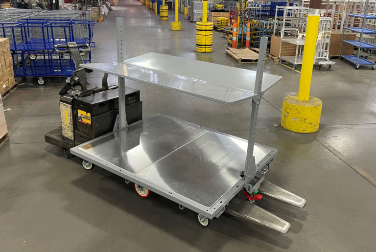 Forklift Compatible Carts & Custom Solutions | National Cart