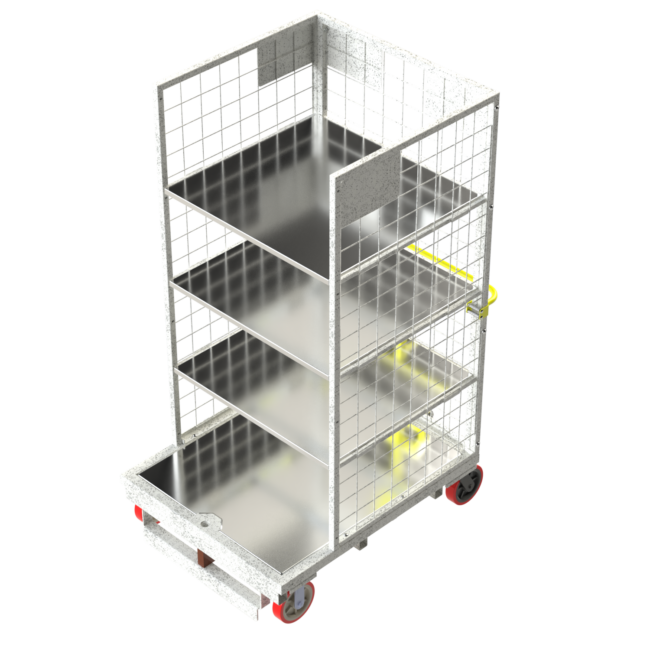 Cage cart OP Order Picker cage carts Picking Cart forklift compatible picking cart